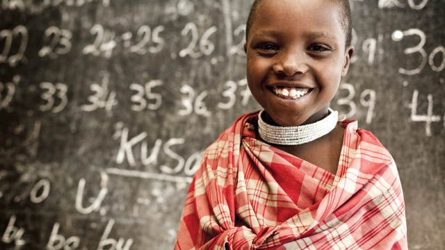 Malawi child at school UNDP