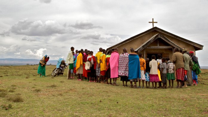 Tanzania - Easter in village
